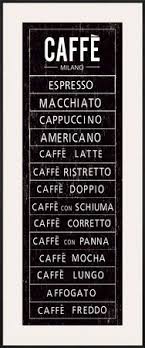 Caffe Prints Coffee Cafe Insegne Caffe Caffe