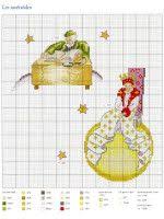 Le Petit Prince à Broder Au Point De Croix Pin Op Broderie