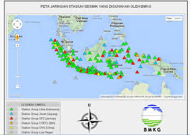 Badan meteorologi, klimatologi, dan geofisika (disingkat bmkg), sebelumnya bernama badan meteorologi dan geofisika (disingkat bmg) adalah lembaga pemerintah non departemen indonesia yang mempunyai tugas melaksanakan tugas pemerintahan di bidang meteorologi, klimatologi. Seismic Stations Across Large Areas In Indonesia Run By Several Download Scientific Diagram