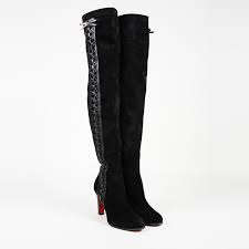 Details About Christian Louboutin Anitapal Over The Knee Boots Sz 41