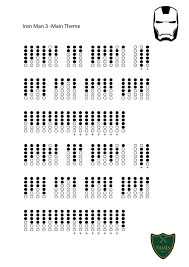Iron Man 3 Main Theme Tabs For Tin Whistle Tin Whistle Flute Sheet Music Native American Flute Music