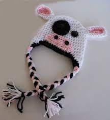 (1471ct) lady with hat and finger on lip 100*100 r 3,800.00. Crochet Cow Hat In Sizes Newborn To Adult Alanemarie S Creations