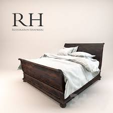 St James Sleigh Bed With Footboard Bed Sleigh Beds Bedroom Furnishings