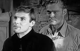 Very first episode of the Rifleman. This guest star was only 21 years old.