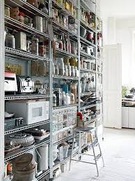 Huge Stainless Steel Industrial Shelves Make Great Display Storage If You Hav Industrial Kitchen Design Stainless Steel Kitchen Design Stainless Steel Shelving