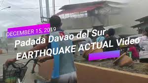 Around 200 families are said to have evacuated here after their homes were either damaged or destroyed by the magnitude 6.6 earthquake that hit the neighboring province on october 29, 2019. Actual Video Padada Davao Del Sur 6 9 Magnitude Earthquake December 15 2019 Video Dailymotion