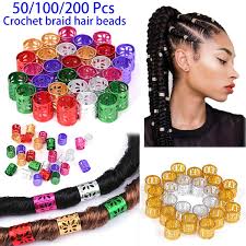 Explore hair beads for braids. Hair Braiding Bead Dreadlock Ring Beads Adjustable Hair Braid Cuff Clips Makeup Beauty Hair Tools Headbands Bows Clips Accessories Wish