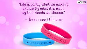 More images for friendship day 2021 quotes » Cool Friendship Quotes For National Best Friends Day 2021 In Us Whatsapp Messages Images Greetings And Wishes To Send To Your Bff Latestly