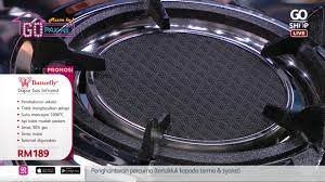 Kompor gas infrared merk butterfly #389. Go Shop Malaysia Butterfly Gas Stove Facebook