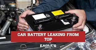 It drains the water onto the ground under the car via a rubber hose. How To Deal With A Top Leaking Car Battery Eagles Garage