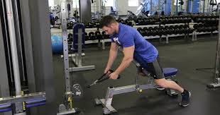 Incline Cable Row