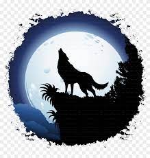 Find Hd Werewolf Clipart Howling Moon Wolf Howling At The Moon Clipart Hd Png Download To Search And Wolf Howling At Moon Wolf Howling Drawing Wolf Howling