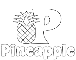 Letter P Coloring Pages Kindergarten Free Printable Letters Coloring Pages Printable Letters