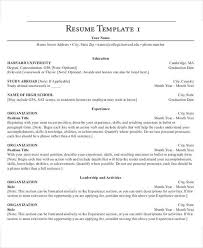 35 Resume Templates Pdf Doc Free Premium Templates
