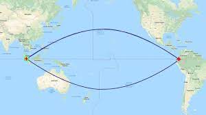 Argentina has restricted entry to most foreign travelers, except for nationals and residents, and repatriation, medical, and humanitarian flights. Imagine Two Cities On The Equator What S The Quickest Route Between Them