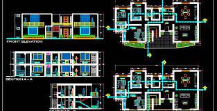 Everybody dreaming a house and they wants modern designs. 2 Storey House Floor Plan 18x9 Mt Autocad Architecture Dwg File Download Autocad Dwg Plan N Design