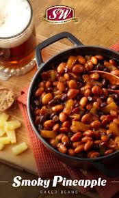 Black Beans Or Pinto Beans Taste Better Smoky Pineapple Baked Beans S W Beans Recipe Recipe Bean Recipes Baked Beans Recipes