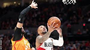 Damian lillard on the court, dame d.o.l.l.a. Damian Lillard Portland Trail Blazers Point Guard Continues Scoring Streak Bbc Sport