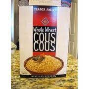 Maybe you would like to learn more about one of these? Trader Joe S Couscous Whole Wheat Calories Nutrition Analysis More Fooducate