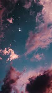 Moon Pink Clouds Desktop Wallpapers Backgrounds Aesthetic Wallpapers Aesthetic Iphone Wallpaper