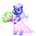 Are you searching for teddy bear png images or vector? Teddy Bear Giving A Flower Animation Commercial Use Gif Swf Fla Animation 370441 Graphics Factory