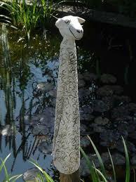Schaf Pfahlhocker Zaunsitzer Im Freien Gartenfiguren Pfahl