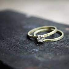 Engagement Rings By Tesia Alexandra Simple Engagement Rings Gold Solitaire Engagement Ring Handmade Engagement Rings