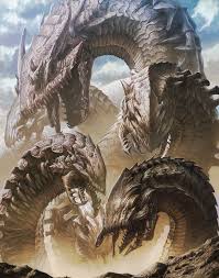 Sand Hydra Fantasy Beasts Mythological Creatures Fantasy Creatures