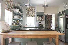 green kitchen cabinets cottage