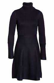 Eliza J Turtleneck Sweater Dress Nordstrom Navy Sweater Dress Dresses Sweaters