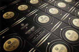 Gold leaf business cards, 8.5″x11″, 250/pk. A Collection Of Elegant Business Cards With Gold Designs Naldz Graphics
