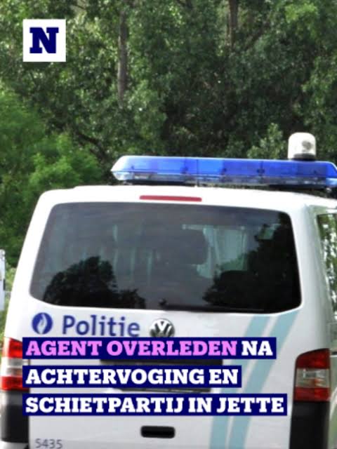 In Jette is maandagnacht een agent overleden na een interventie. De ag... |  TikTok