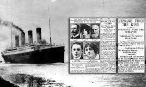 britain learned of the titanic disaster