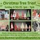 11/30/25 (Sunday) Christmas Tree Trios! 1pm - 4pm - Hammer & Stain Roanoke, 901 S Colorado St Event Image