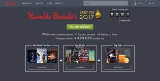 It also works with many charity organizations and has you decide how much you want to pay for the content, but there's a catch. Psa Humble Bundle The Fanfare