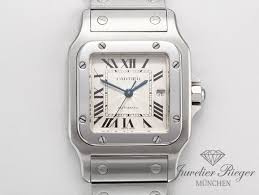 Cartier gesamtkonzeption zwischen zwischen klassischen und futuristischen stil. Cartier Santos Steel Datum Steel Automatik Damen Herren