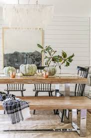 Affordable Modern Farmhouse Fall Decorating Designing Vibes Fall Tour Farmhouse Dining Rooms Decor Fall Dining Room Decor