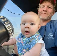 Whiskey is loving the cattle dog life...She thinks my tractors sexy and is  a lil partial to John Deere Green over Case 😉 with Bruce Blosser II