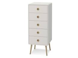 Check spelling or type a new query. Steens Soft Line White 5 Drawer Wooden Tall Narrow Chest Of Drawers Flat Packed