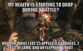 This Ruins The Immersion In Video Games Video Game Logic Video Games Funny Skyrim