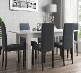 Maximise your dining space with small extending dining table sets, including round extending dining table set or glass extending dining table set. Extendable Dining Sets Furniture123