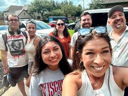 Connecting with fellow veterans from Lackland Air Force Base Basic Training  and Wilford Hall