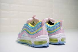 Nike Air Max 97 Women S Running Shoes Yellow Blue Pink Nikemaxzone Com Nike Air Max 97 Nike Air Max Womens Running Shoes