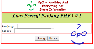 Check spelling or type a new query. Menghitung Luas Persegi Panjang Menggunakan Php Dan Htmlopodab