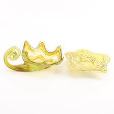 This is very heavy, and quite large. Vintage Art Glass Bowls Ebth