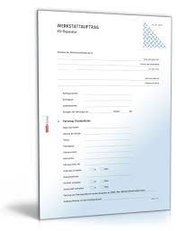 Diese kann, wie die meisten anderen 90.000 stichwörter und wendungen sowie werkstattauftrag → shop order. Werkstattauftrag Fur Kfz Reparatur Muster Vorlage Zum Download