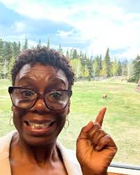 Yep, that's right you are seeing straight. It's a bear! Took a bear break  at work. Right outside the event our friend wandered into the yard. So cool  to be so close