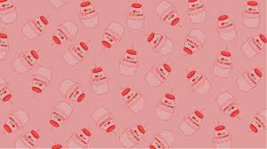 Aesthetic Strawberry Milk Wallpaper Strawberry Milk Wallpapers And Stock Photos Pink strawberry drink bottle se10808. aesthetic strawberry milk wallpaper