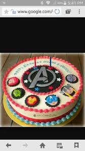 This cake was big and heavy!!! Birthday Cake Avengers