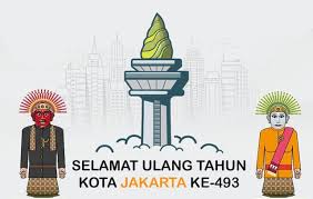 Untuk menyemarakkan perayaan ini, ada sejumlah link twibbon yang bisa dipakai. Hut Jakarta Ke 493 Ini Ucapan Selamat Dan Pantun Khas Betawi Untuk Di Fb Ig Dan Twitter Ngenetyuk